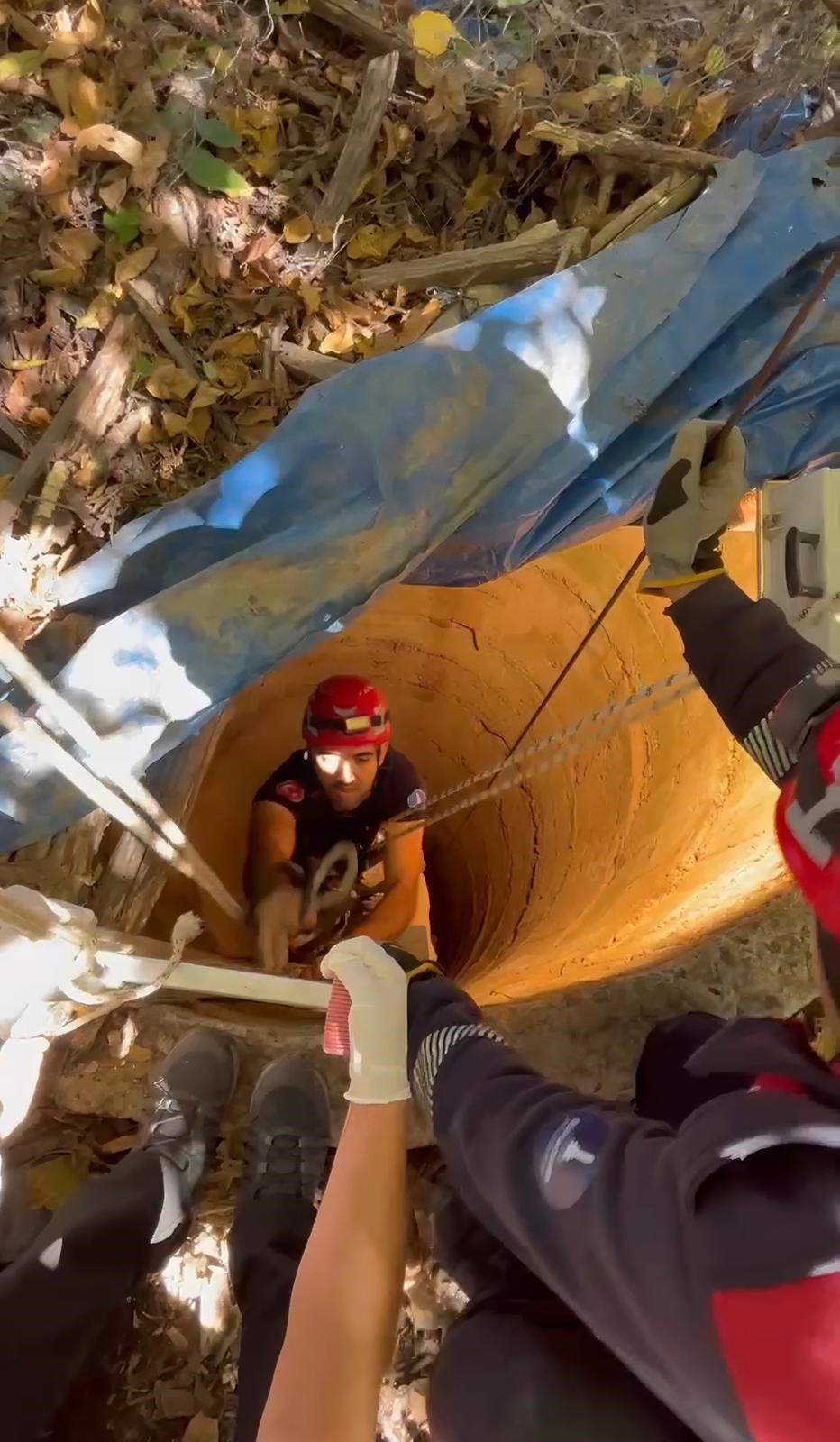 80 Yaşındaki Halil Amca 12 Metrelik Kuyuda Bulundu (5)