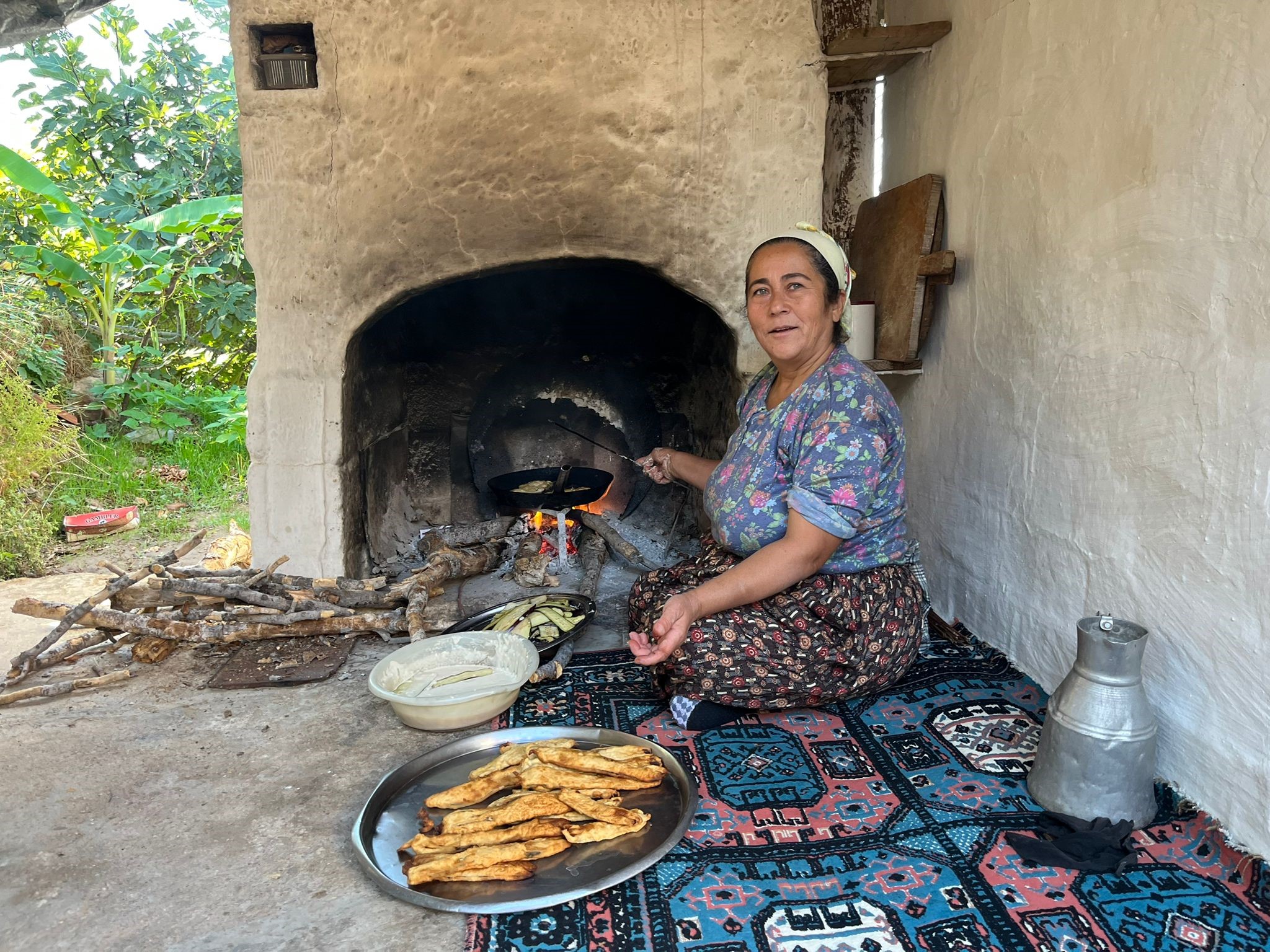 Aydın’da Bu Köyde Her Öğün Patlıcan Yeniyor (3)