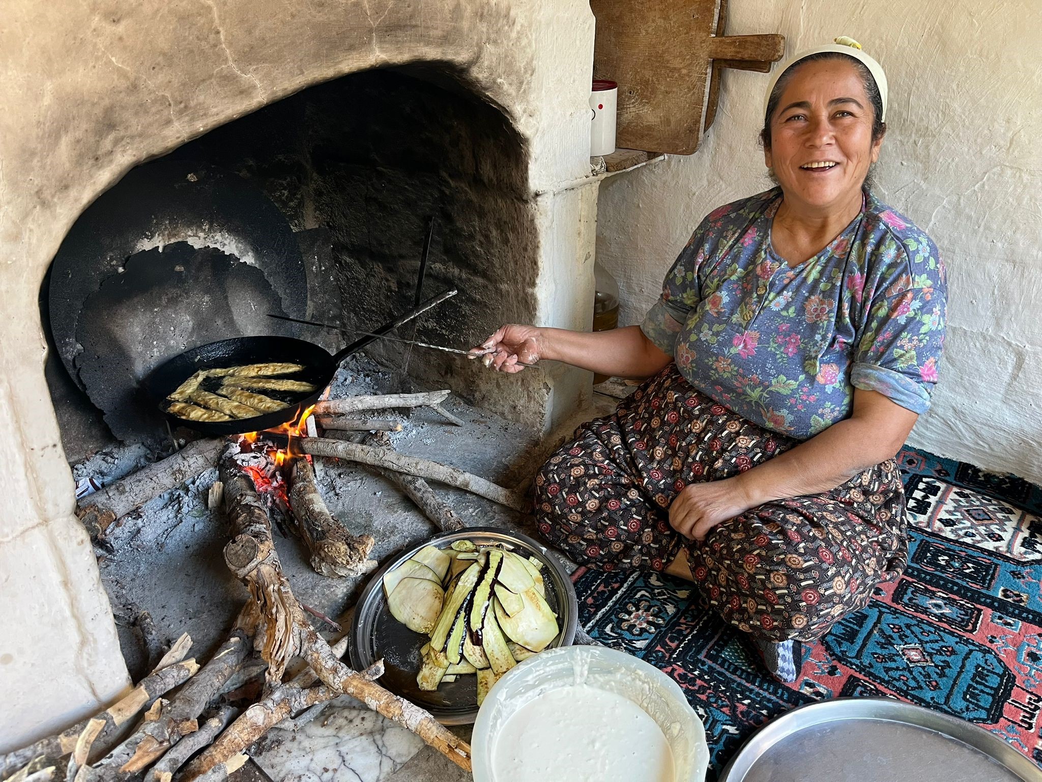 Aydın’da Bu Köyde Her Öğün Patlıcan Yeniyor (6)