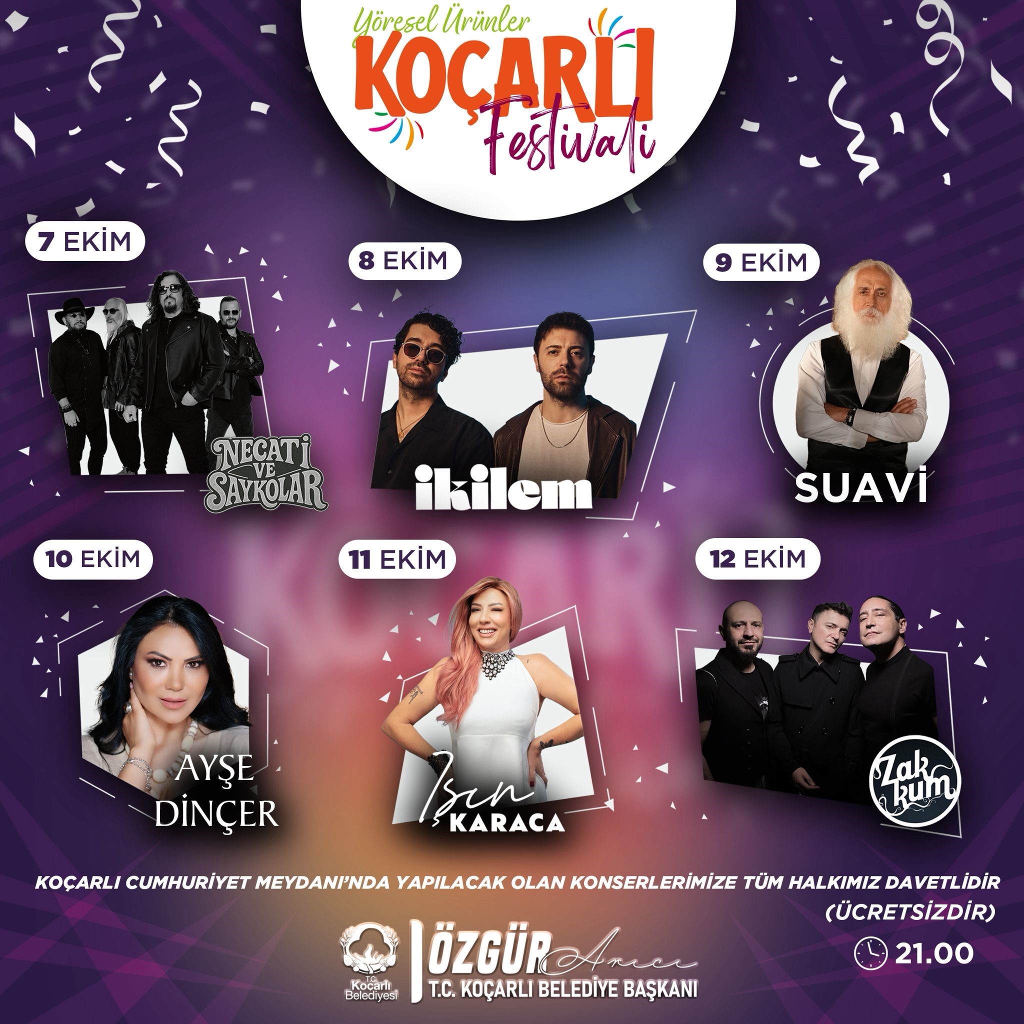 Aydın’da Festival Için Geri Sayım Başladı.. Ünlü Sanatçılar Geliyor (5)