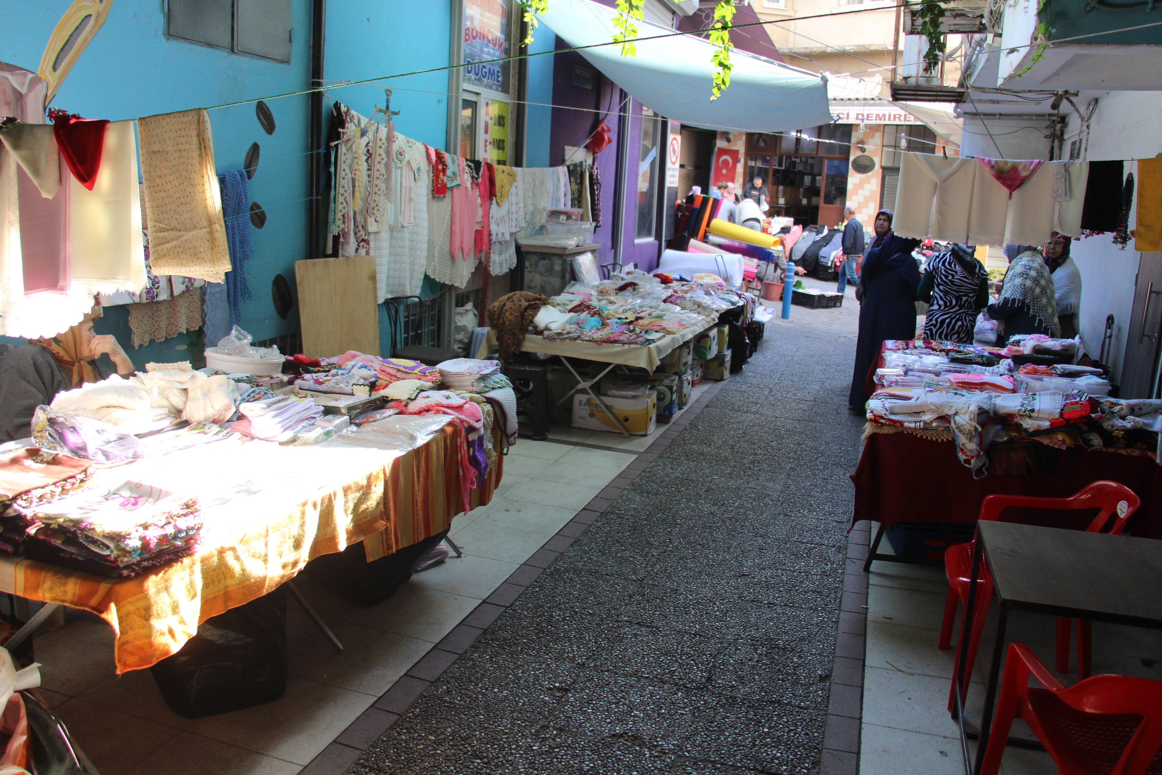 Aydın’da Göz Nuru Ürünler Pazar Tezgahında (5)