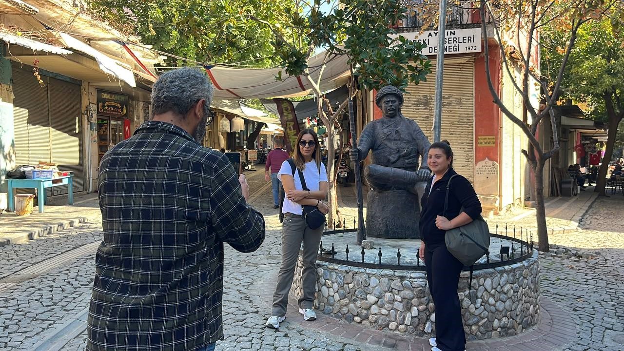 Aydın’da İsmail Efe'nin Heykelindeki Kama Çalındı (5)