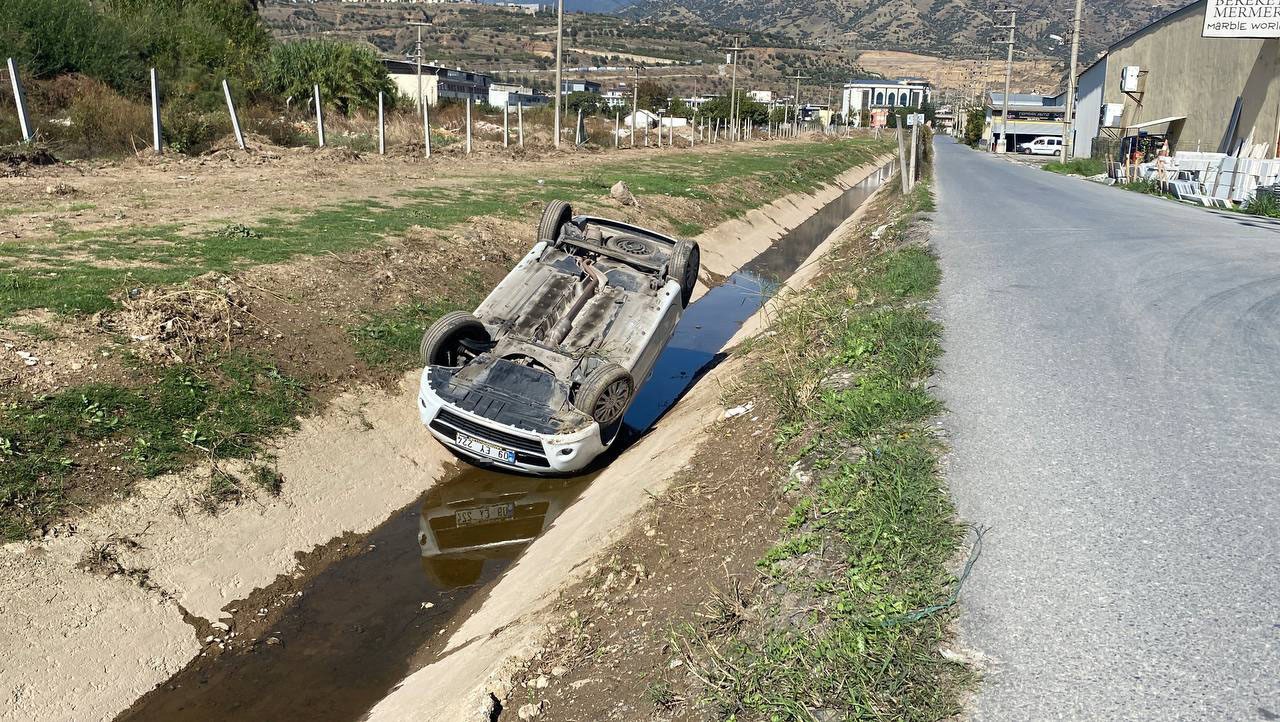Aydın’da Kanala Uçtu (4)