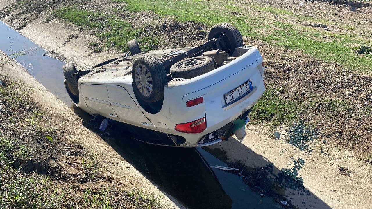 Aydın’da Kanala Uçtu (5)