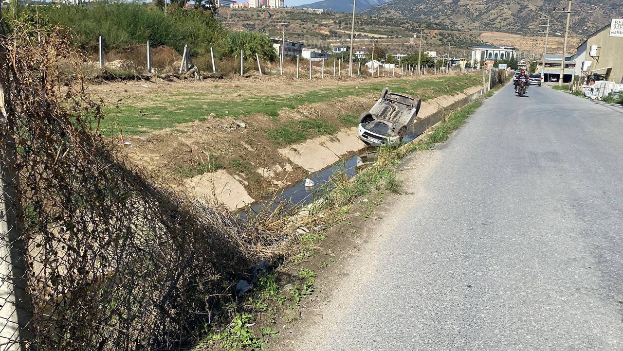 Aydın’da Kanala Uçtu (8)