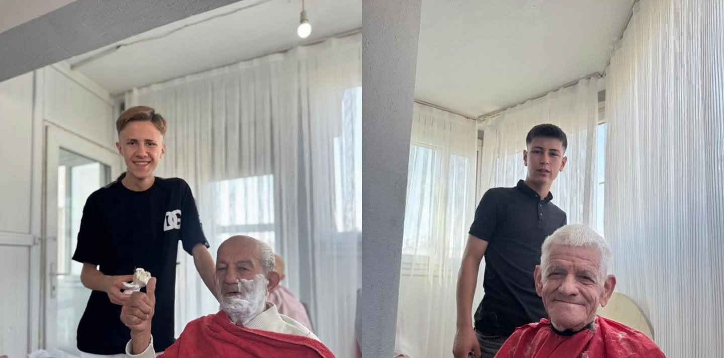 Aydın’da Liseli Gençler Yaşlı Çınarların Saç Bakımlarını Yaptı (3)