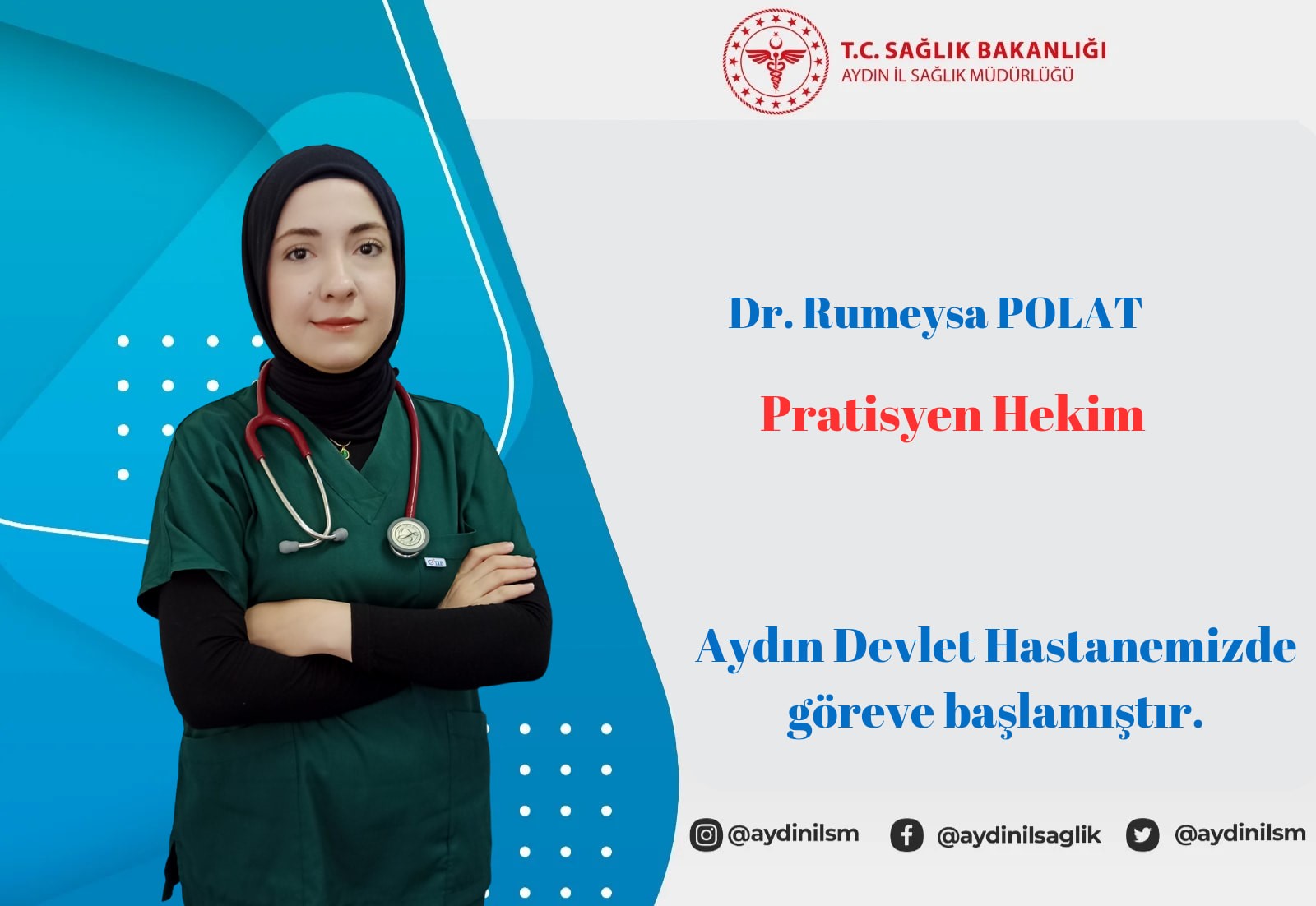Aydın’da Yeni Doktor Göreve Başladı (2)-1