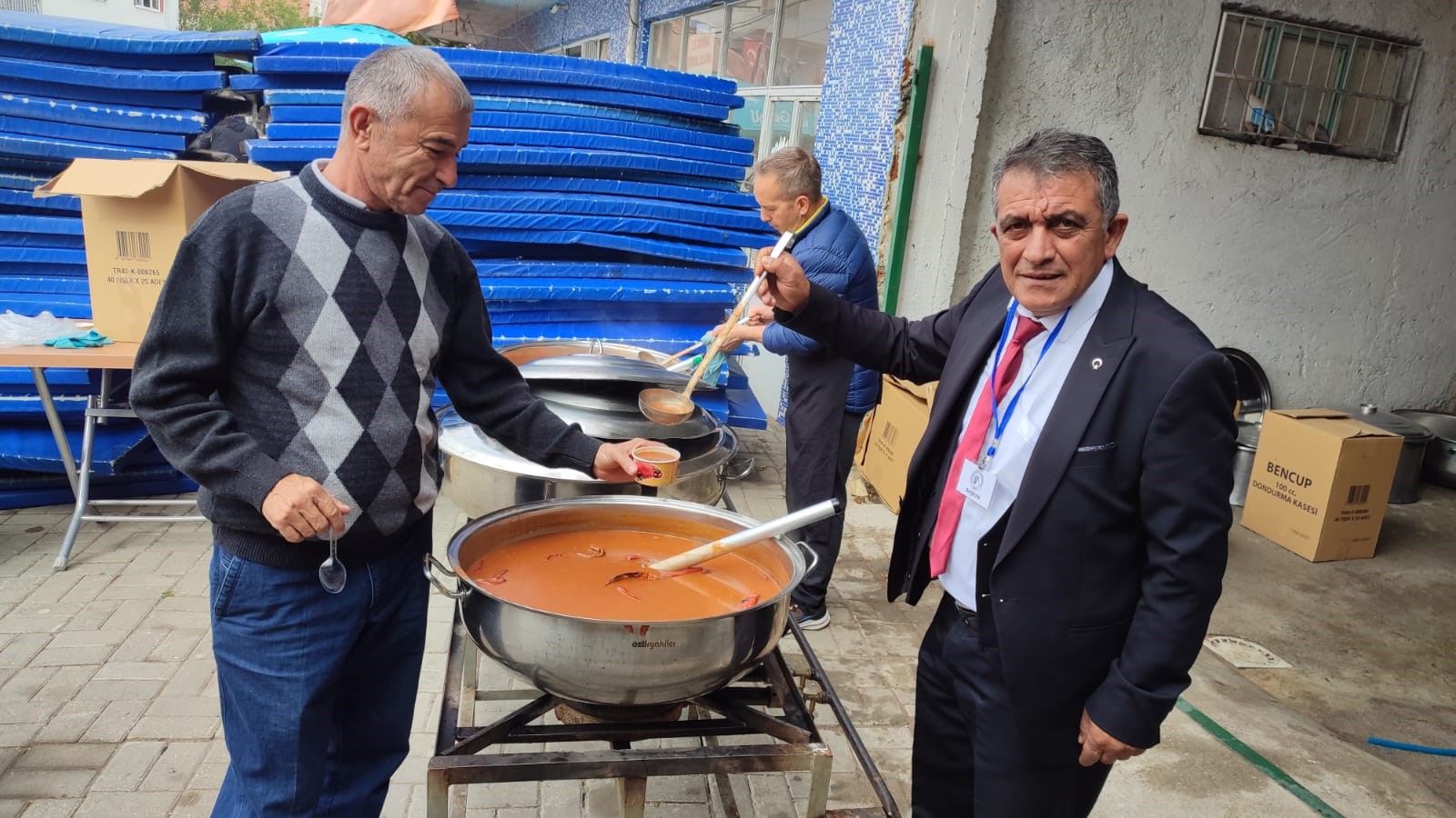 Binlerce Kişi Dumanı Üstünde Tarhana Çorbasında Buluştu (5)