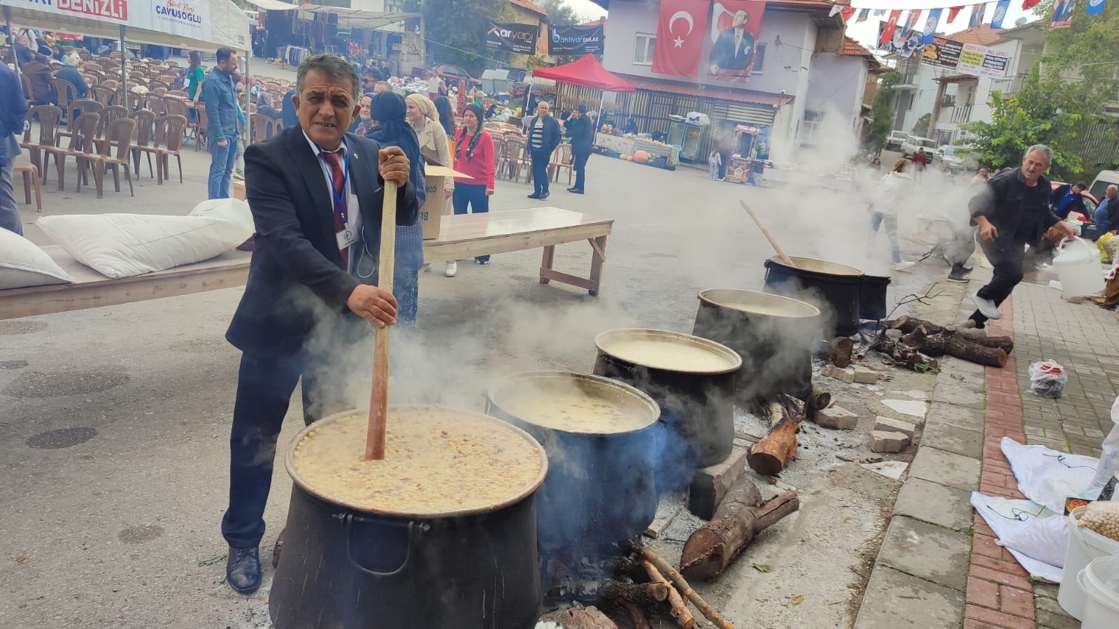 Binlerce Kişi Dumanı Üstünde Tarhana Çorbasında Buluştu (6)