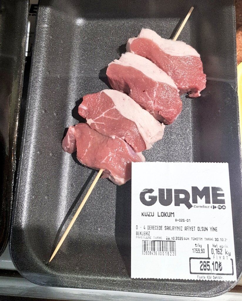 Bu Fiyat Şaka Değil Gerçek! 162 Gram Kuzu Lokum 285 Lira! (1)