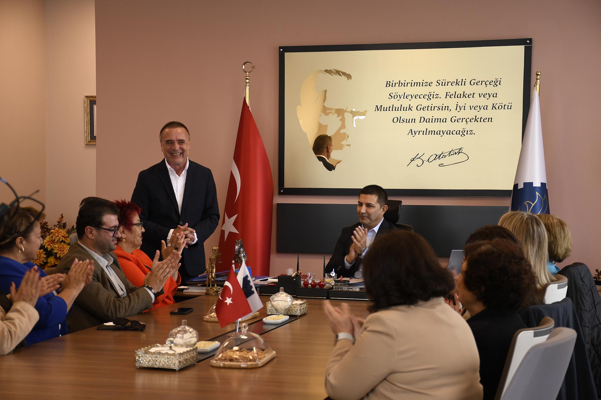 Chp Yeni Yönetim Makam Ziyareti(5)