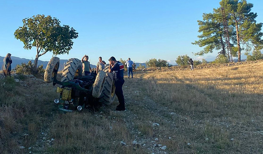 Dört Çocuk Babası Traktör Kazasında Can Verdi (5)