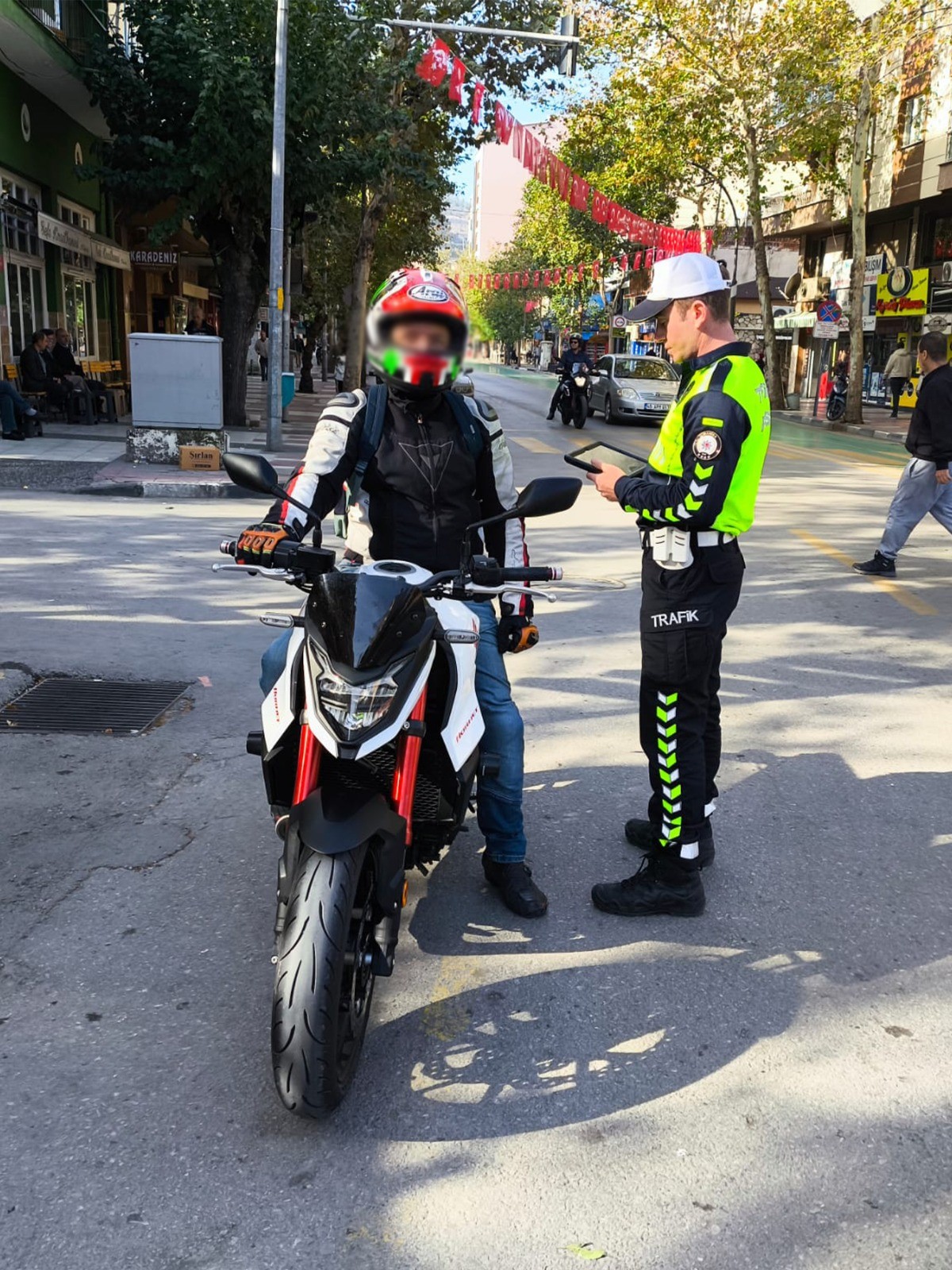 Motosikletlilere Ceza Yağdı (3)