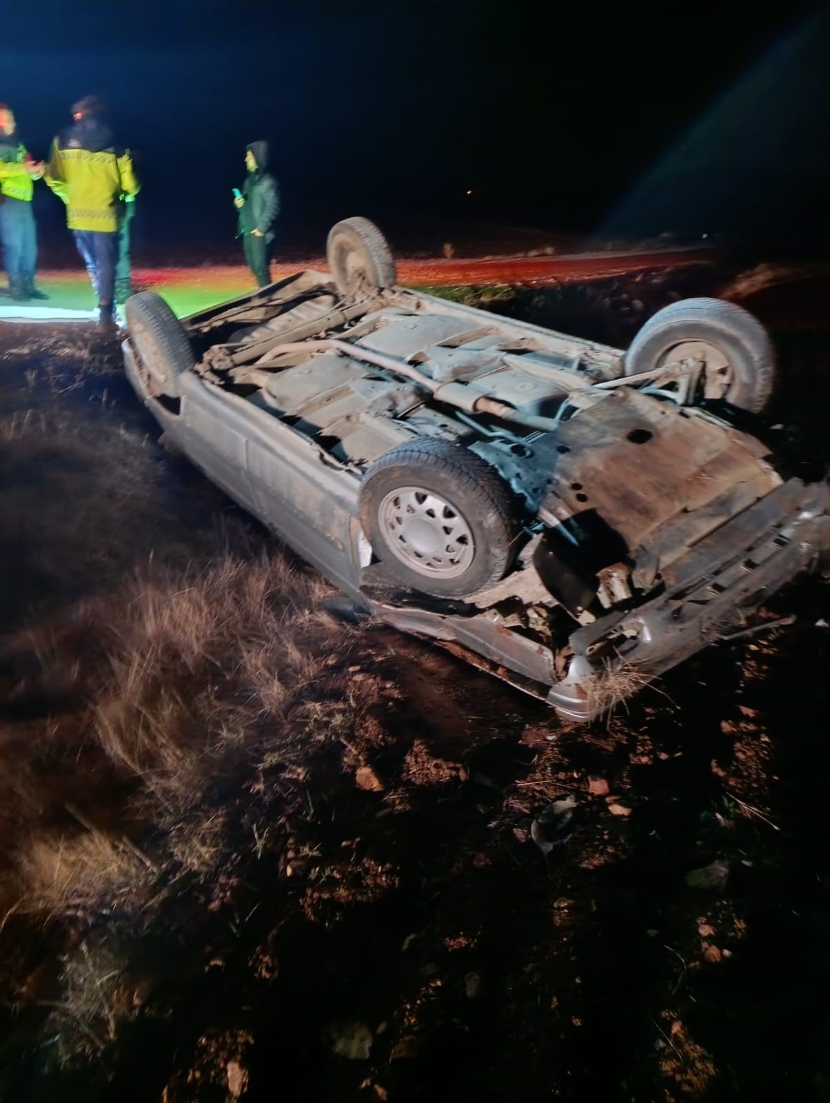 Otomobil Takla Attı (4)-1