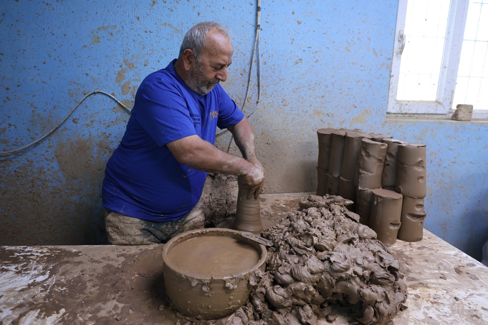 Aydın’da 4 Kuşaktır Çamura Şekil Veriyorlar (5)