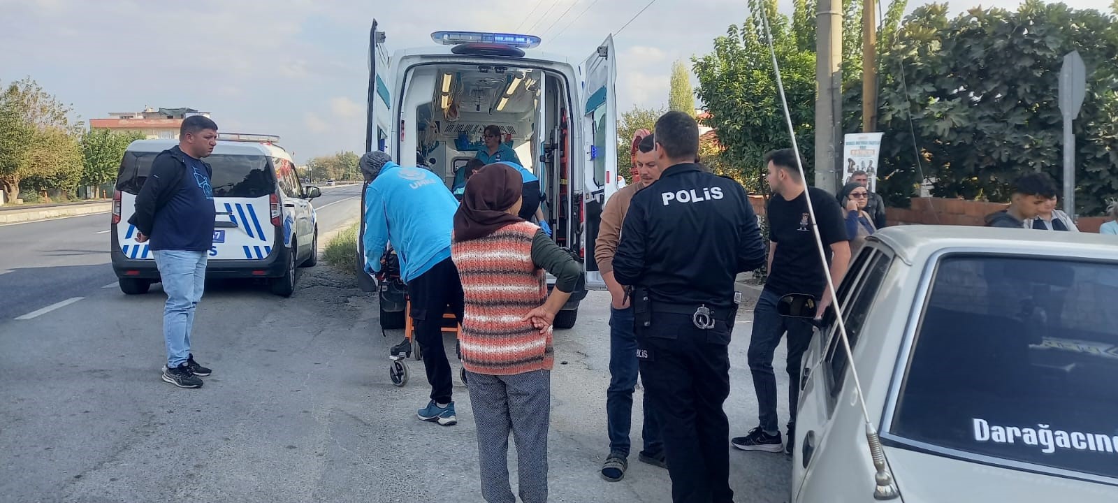 Aydın’da Hatalı Sollama Nedeniyle Kaza Oldu (5)