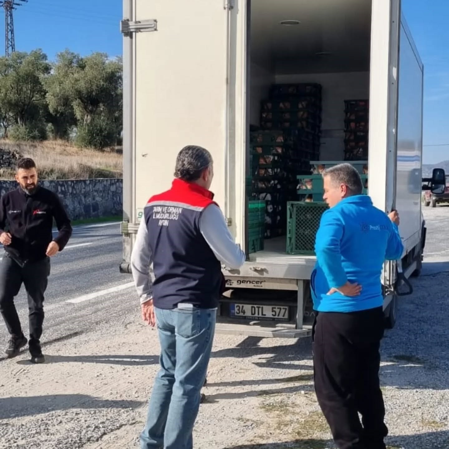 Aydın’da Hayvan Taşıyan Araçlar Durduruldu (5)