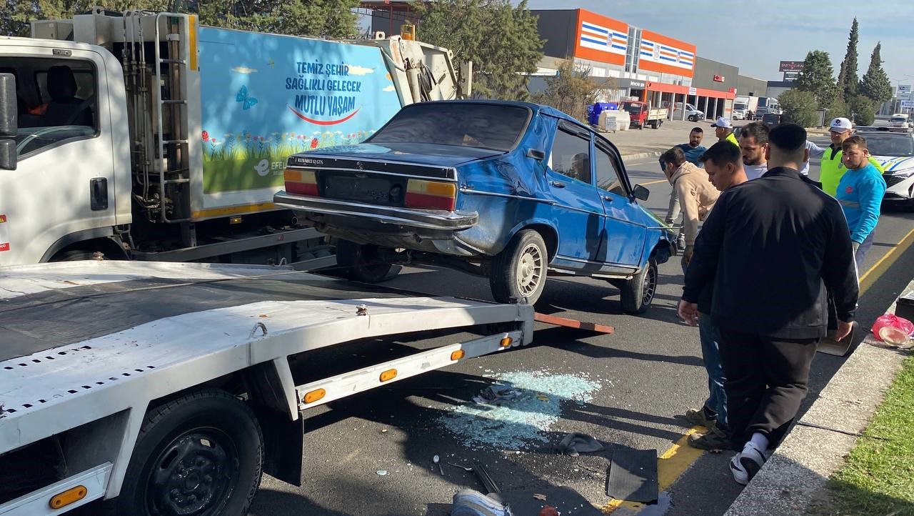 Aydın’da Otomobil Takla Attı (6)-1