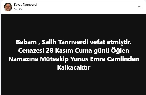 Aydın’ı Üzen Vefat Haberi (1)