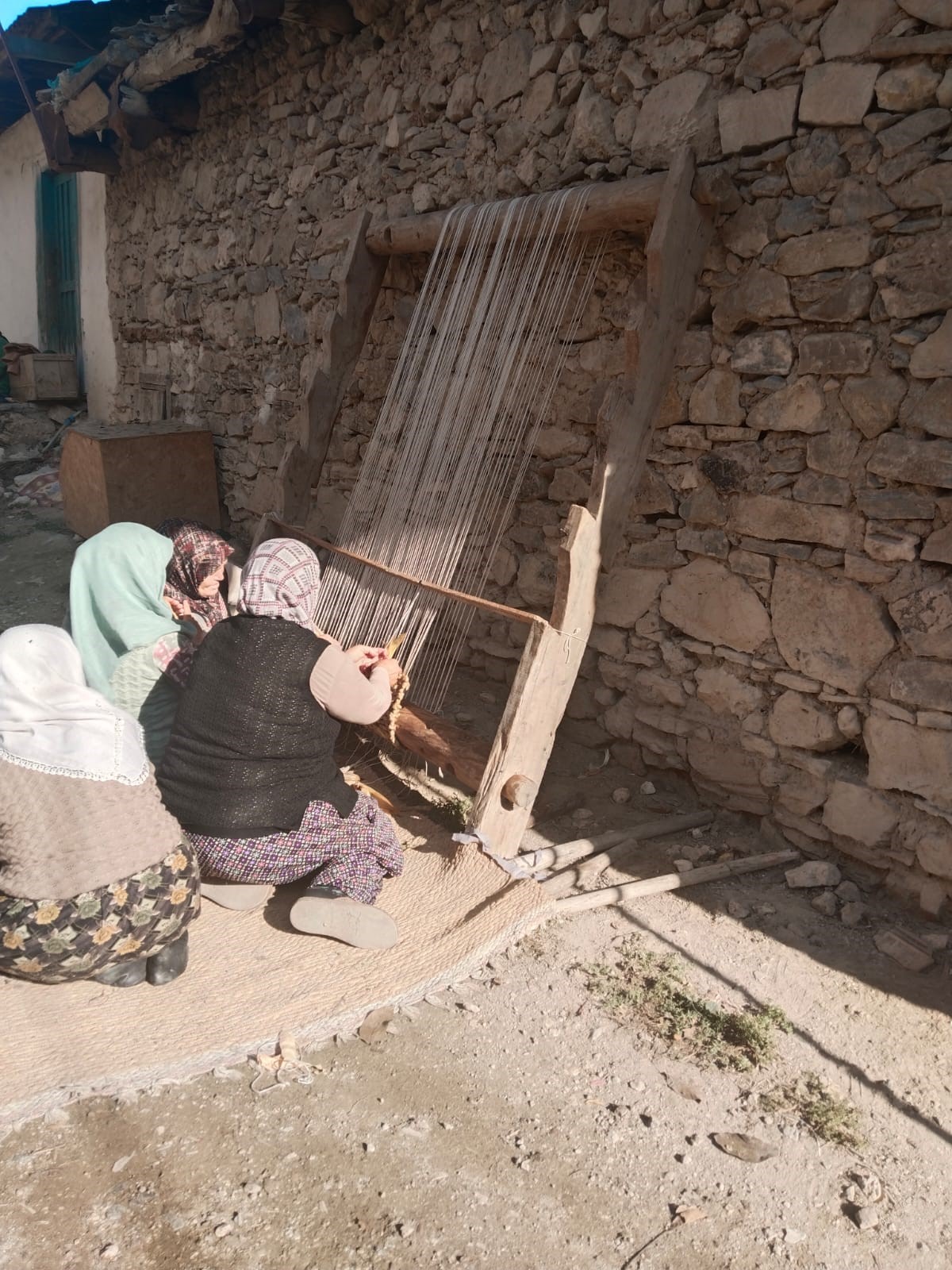 Benzersiz Dokuma Örneği.. Mısır Kapçığı Hasır Dokuma (6)