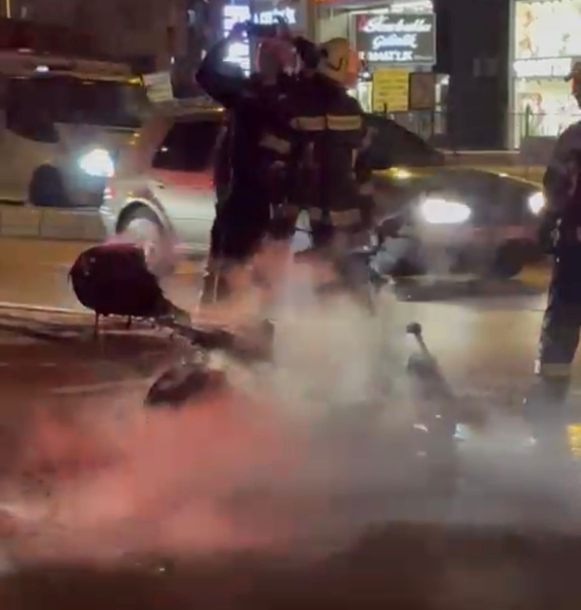 Çalışmayan Motorunu Yakıp Karşısına Geçip Izledi (3)