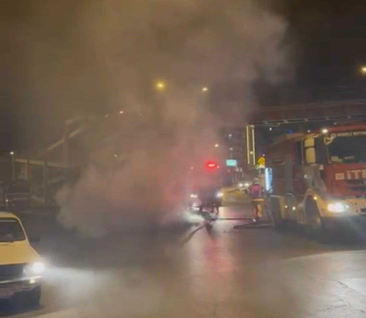 Çalışmayan Motorunu Yakıp Karşısına Geçip Izledi (5)