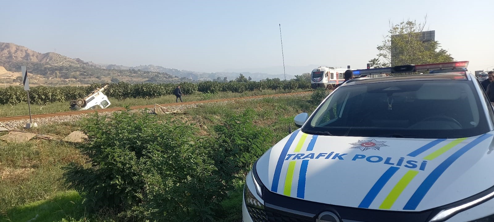 Son Dakika.. Aydın’da Tren Kazası (2)