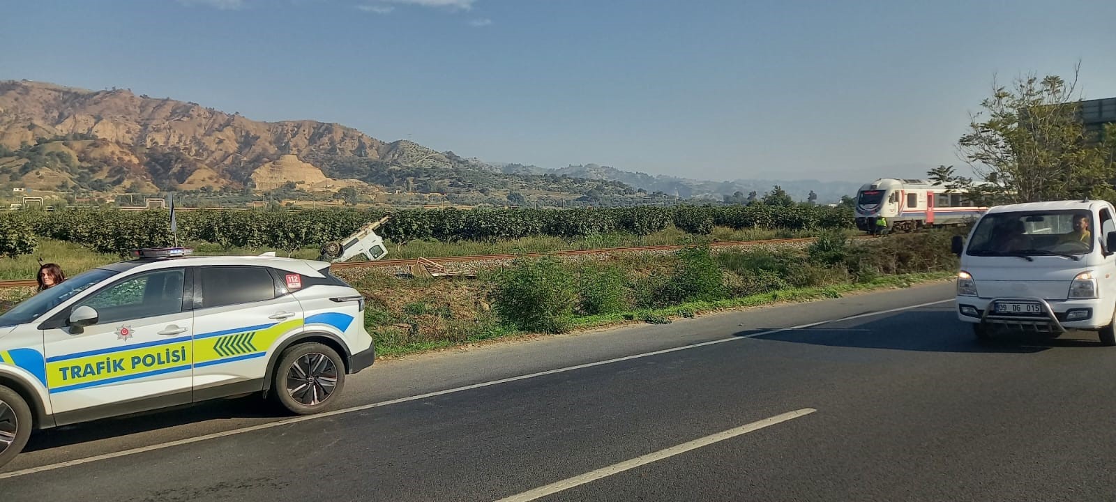 Son Dakika.. Aydın’da Tren Kazası (4)