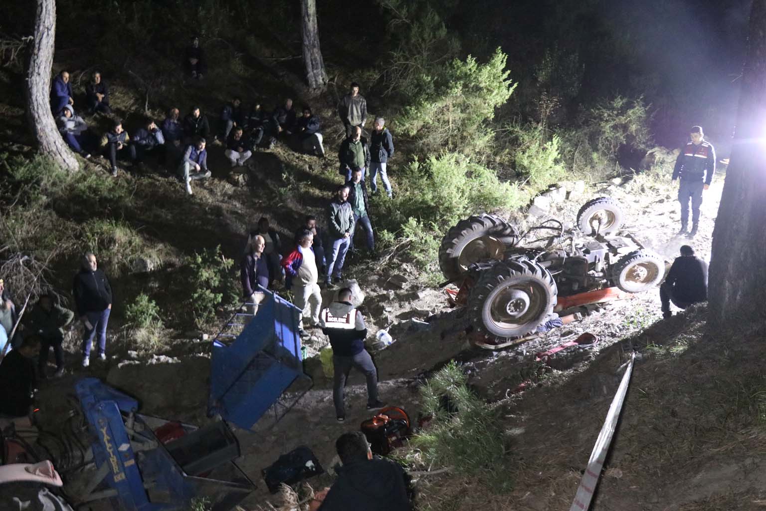 Traktör Kazasında Karı Koca Hayatını Kaybetti (5)