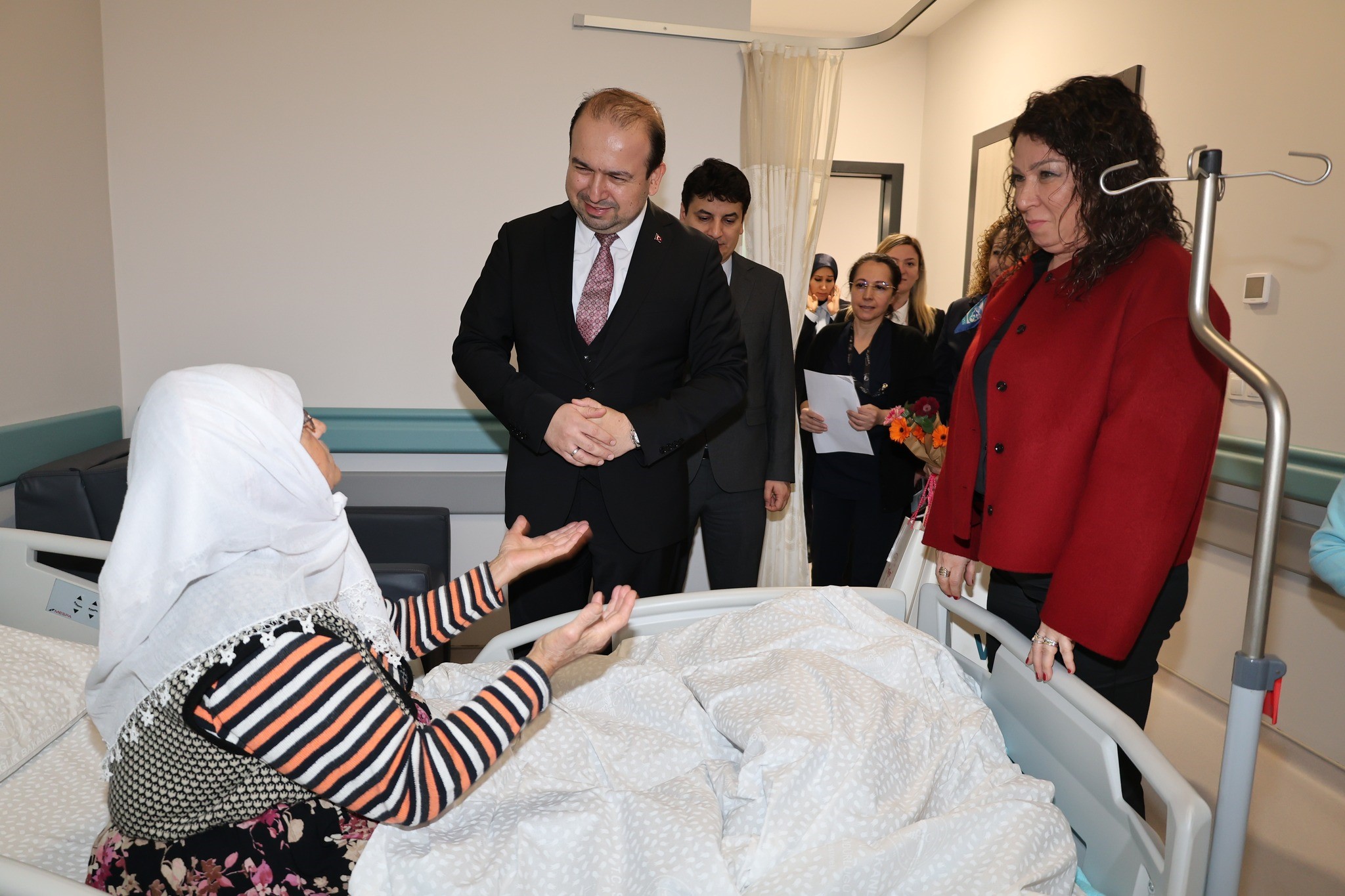 Aydın Şehir Hastanesi’nde Hastalar Yatarak Tedavi Görmeye Başladı (5)