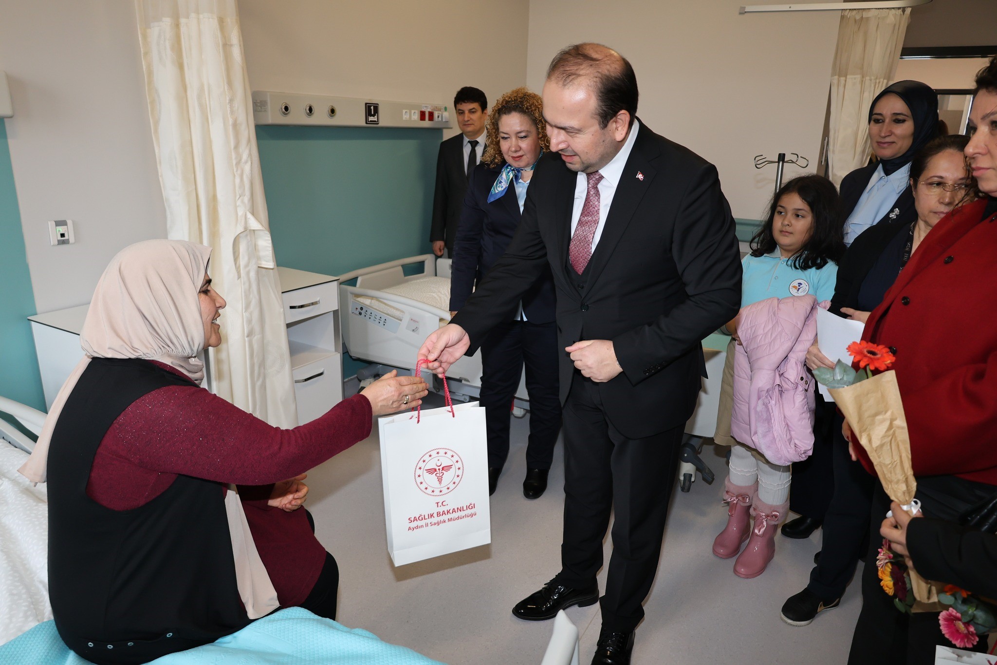 Aydın Şehir Hastanesi’nde Hastalar Yatarak Tedavi Görmeye Başladı (6)