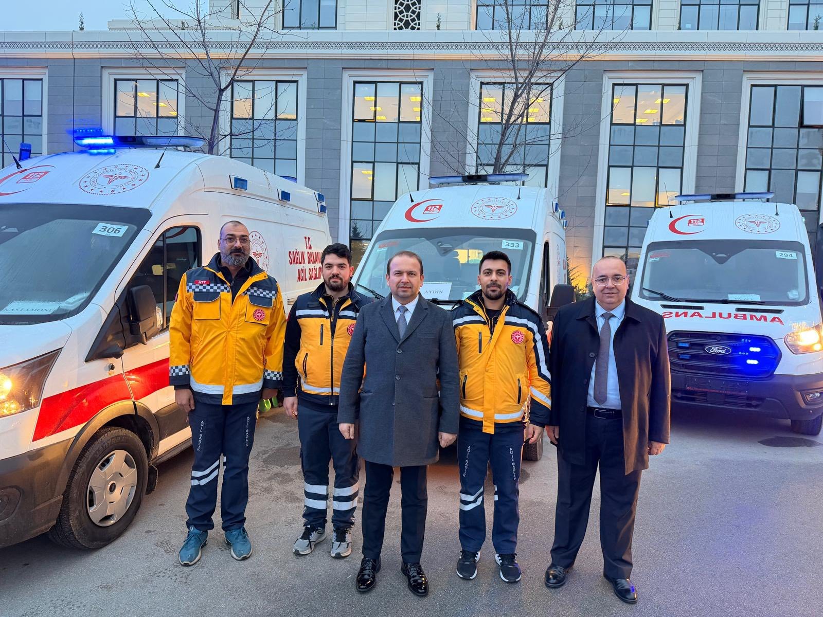 Aydın’a Hayırlı Olsun, Yeni Ambulanslar Yolda (2)