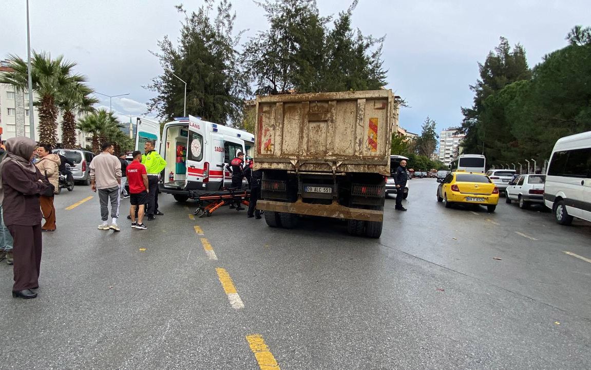 Aydın’da Acı Olay.. Kamyonun Altında Kaldı (5)