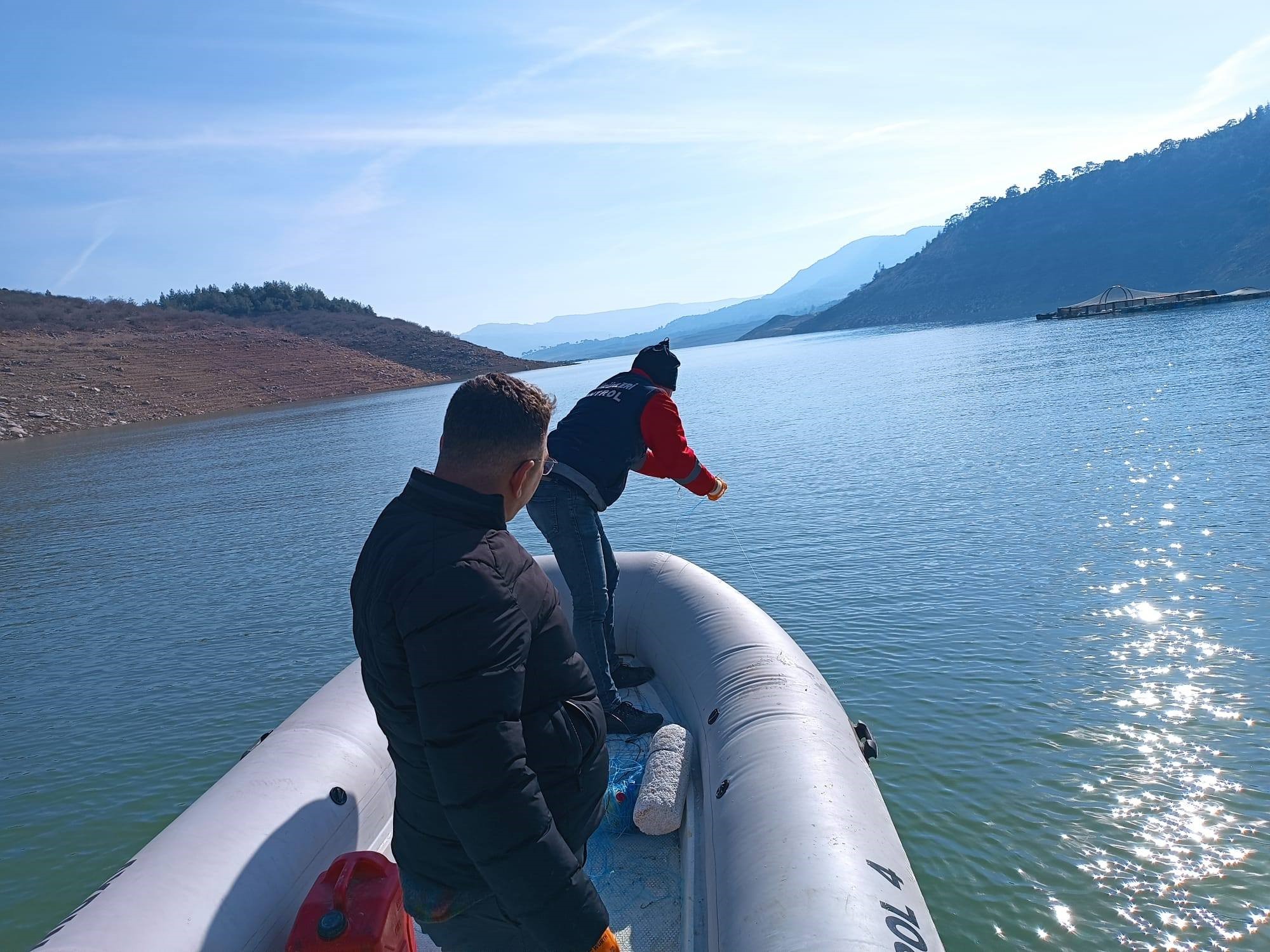 Aydın’da Kemer Baraj Gölü’nde Sıkı Denetim (3)