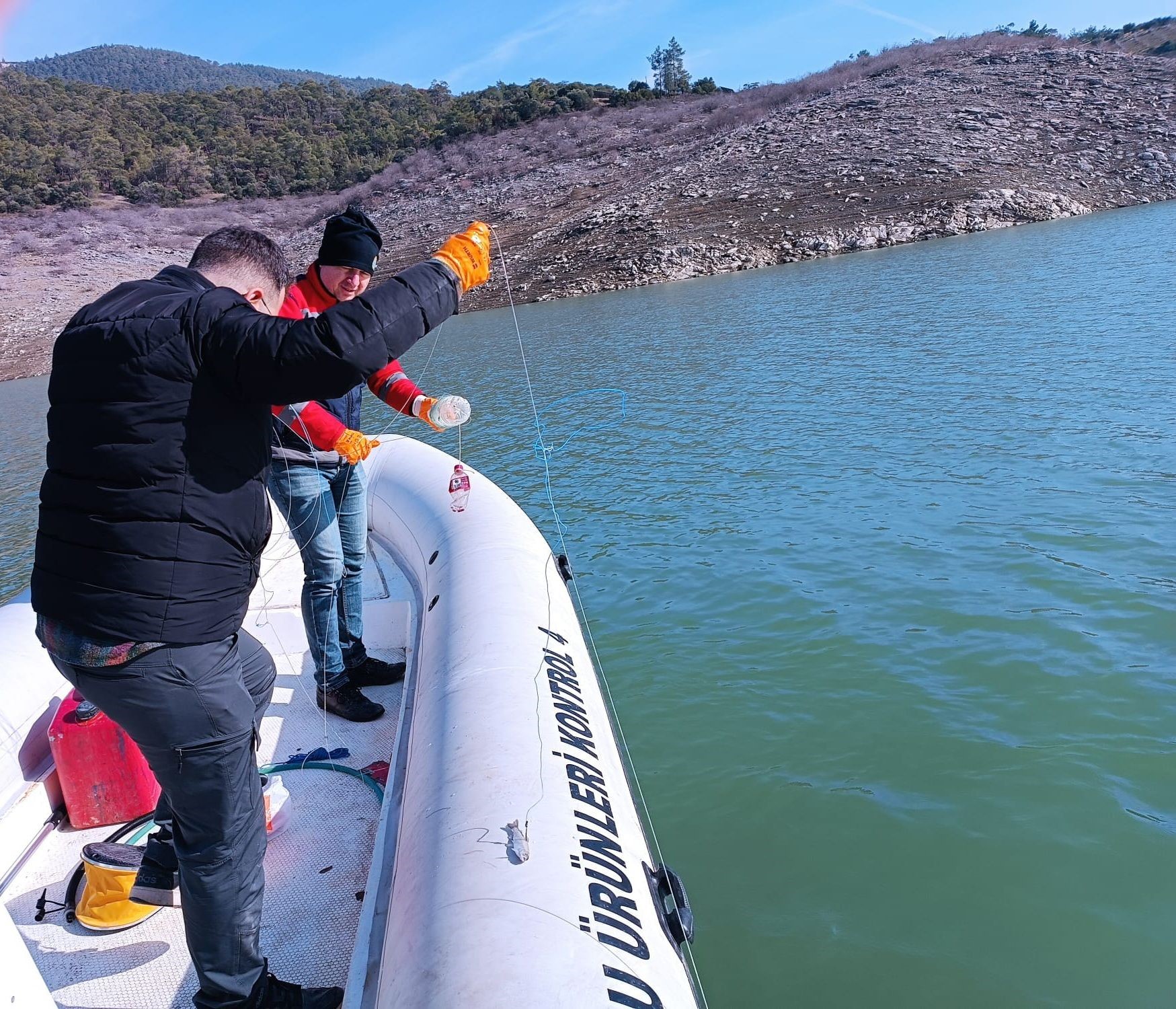 Aydın’da Kemer Baraj Gölü’nde Sıkı Denetim (6)