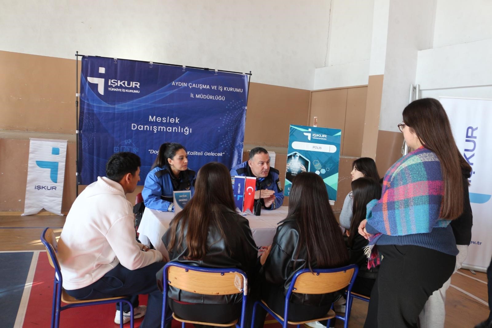 Aydın’da Liseli Gençler Polisliği Tanıdı (1)