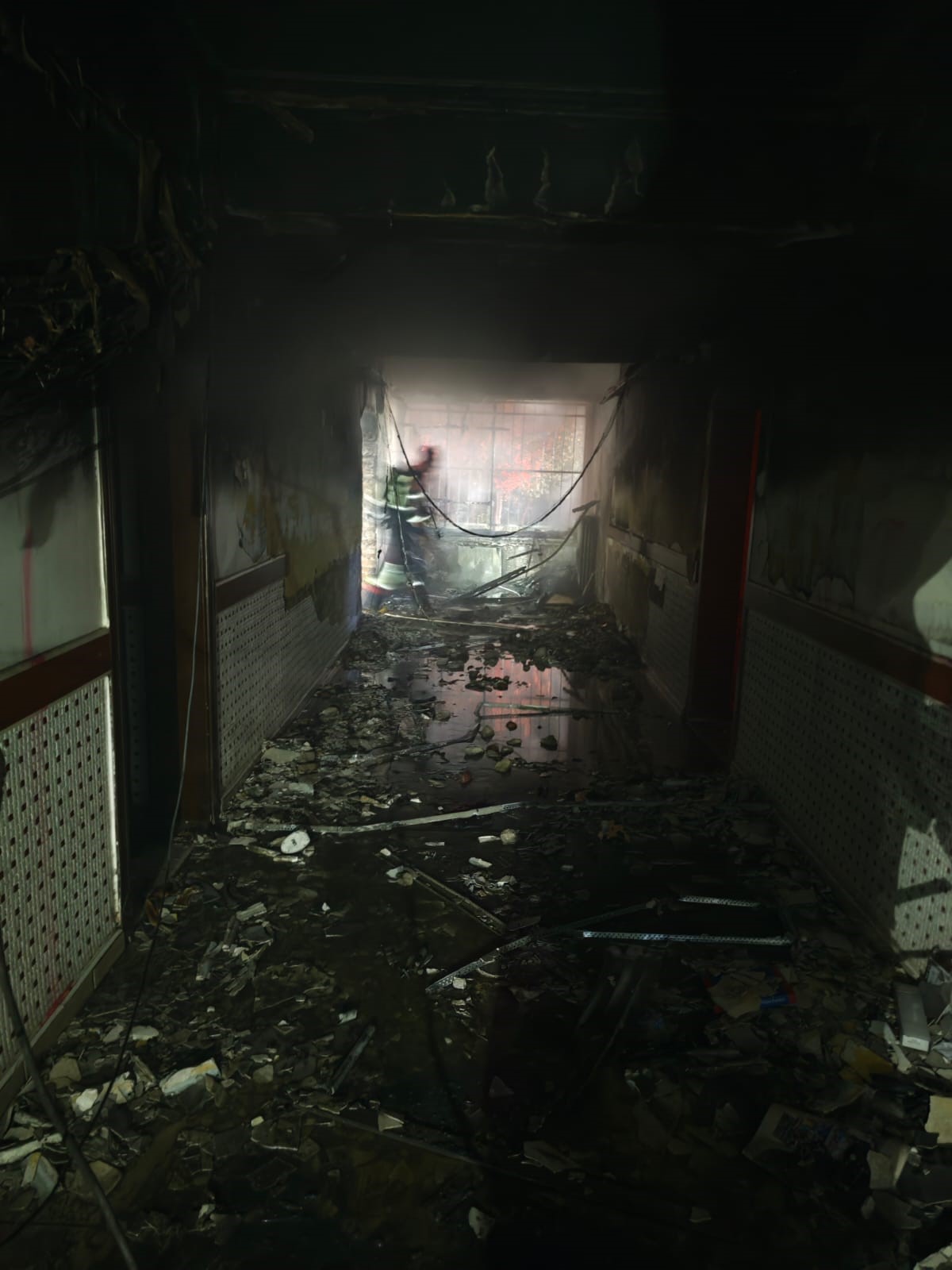 Aydın’da Önce Tahliye Edildi Sonra Yangın Çıktı (1)