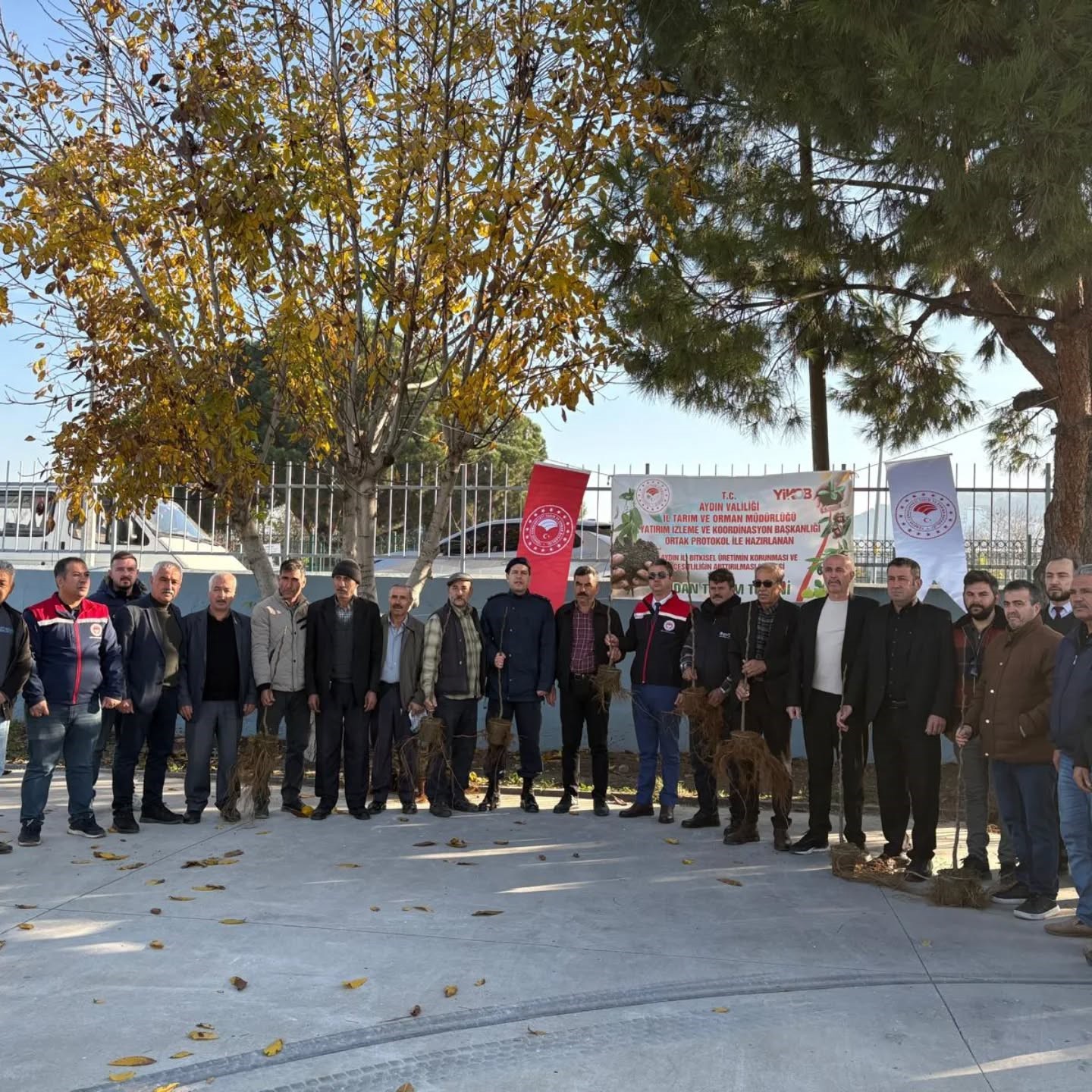 Aydın’da Üreticiye 4 Bin Incir Fidanı Dağıtıldı (4)