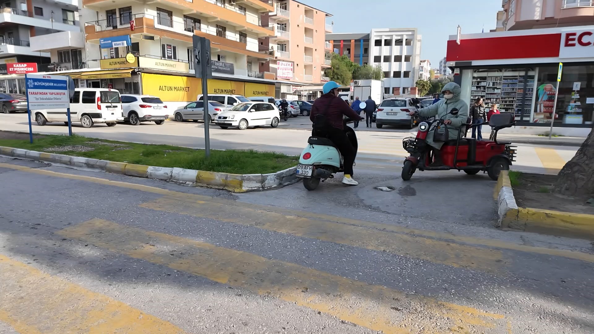 Aydın’da Yaya Geçidini Kullananlara 203 Bin Lira Ceza (4)