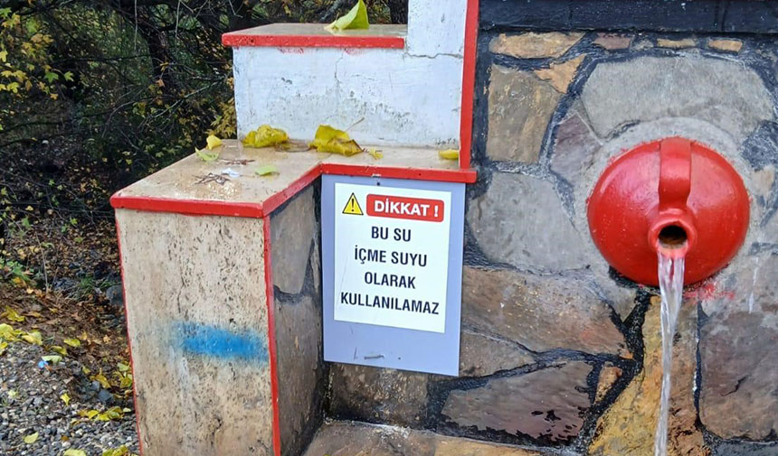 Beş Çeşmeye Su Içilemez Uyarısı (1)