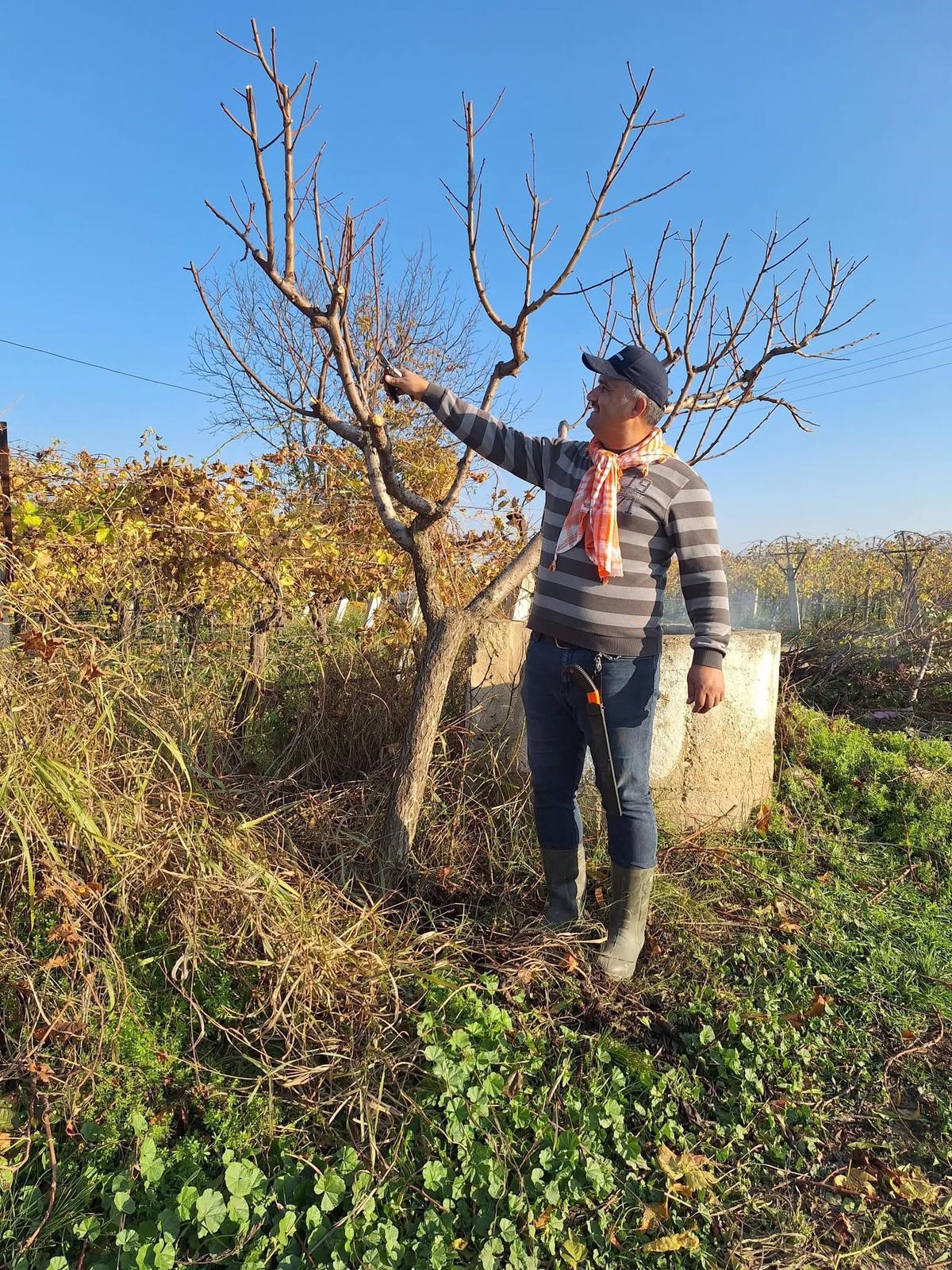 Çiftçinin Mesaisi Kışın Da Sürüyor (3)