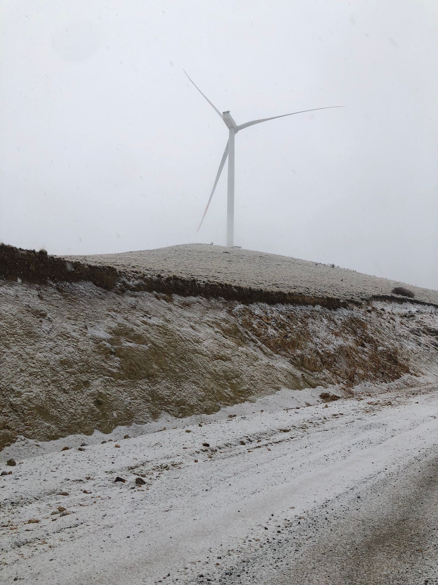 Ege’de Kar Yağışı Başladı (4)
