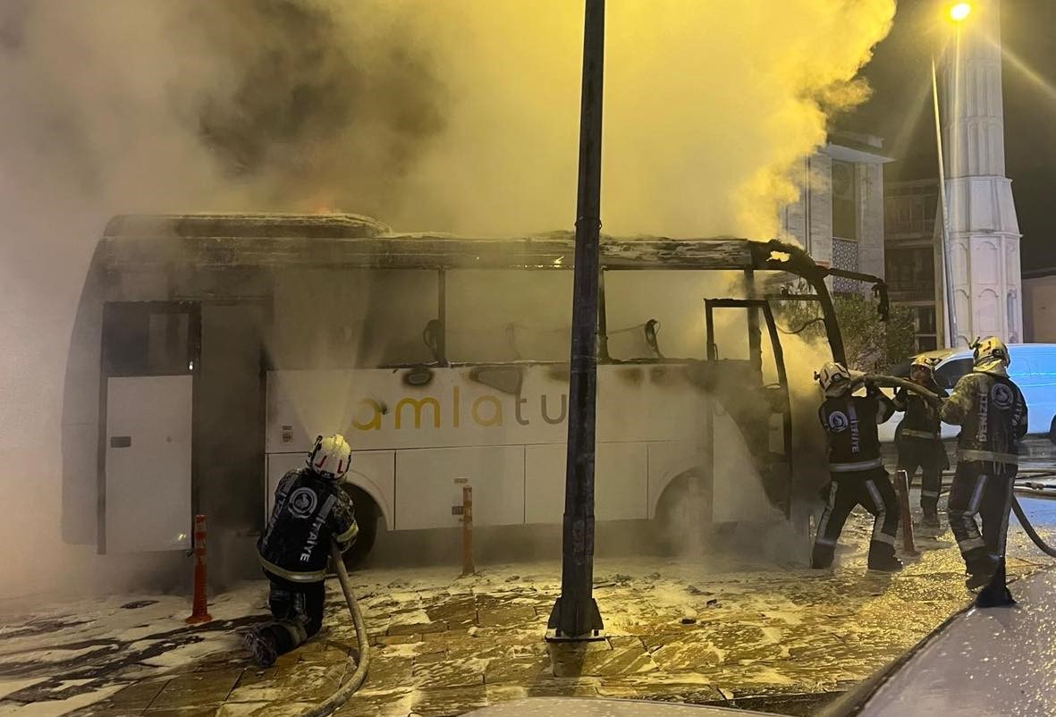 İşçiler Saniyelerle Yanmaktan Kurtuldu (2)