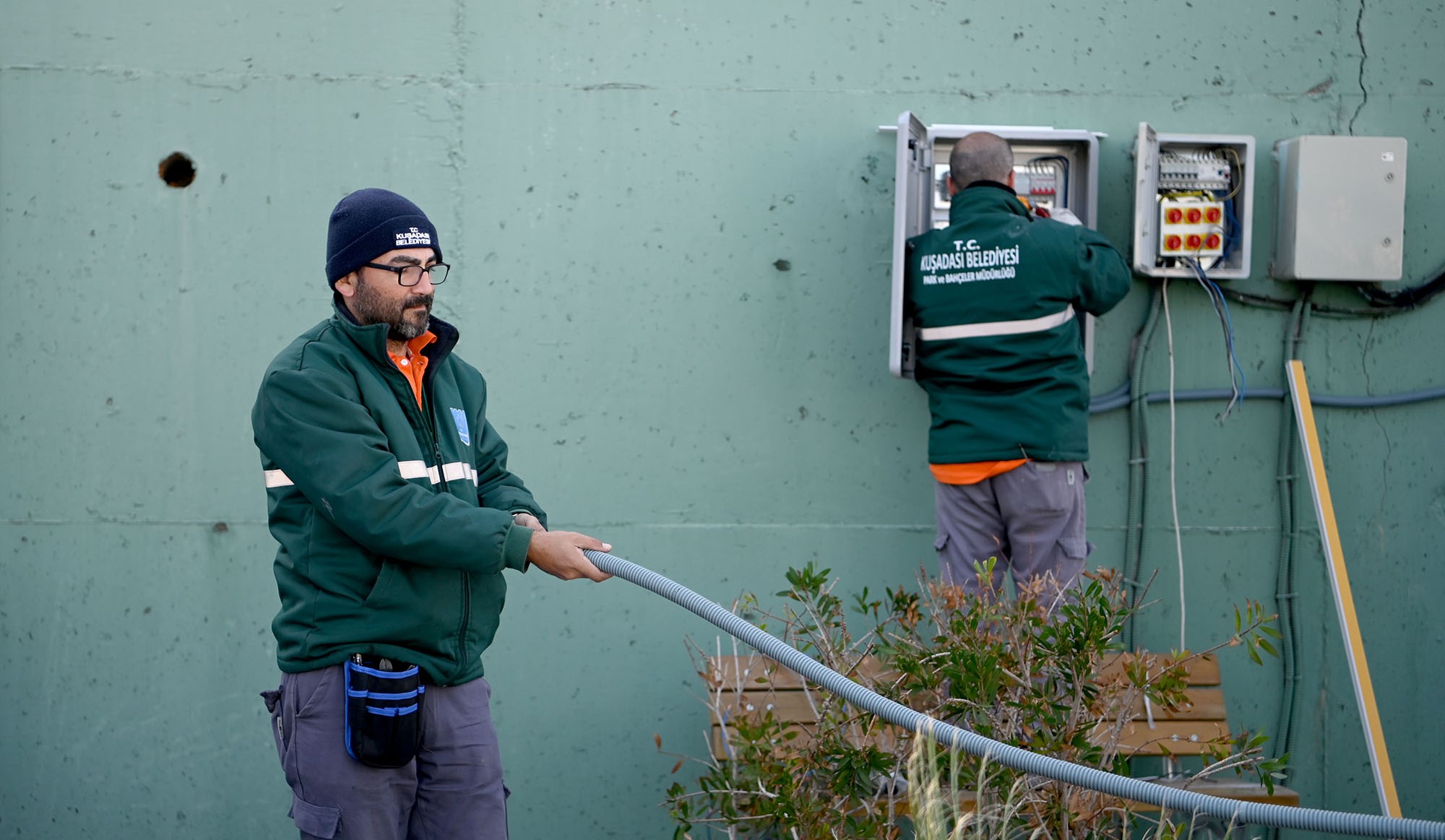 Kuşadası Tenis Kulübü'nde 'Balon Kort' Yapımı Tamamlandı (5)