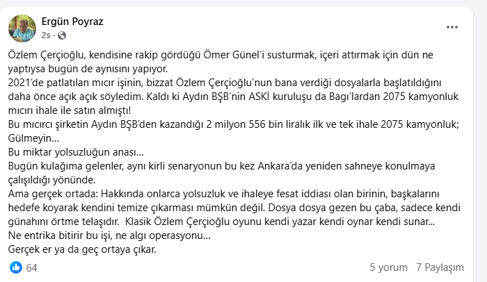 Yazar Ergün Poyraz Çerçioğlu Ömer Günel’i Içeri Attırmak Için Dün Ne Yaptıysa Bugün De Aynısını Yapıyor (1)-1