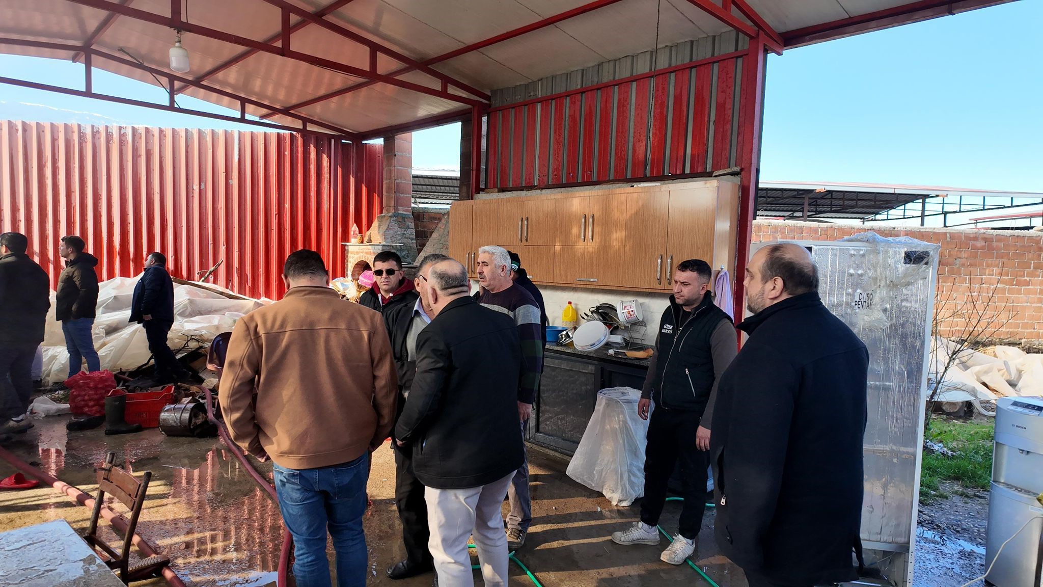 Aydın Bozdoğan’da Ev Yangını (3)