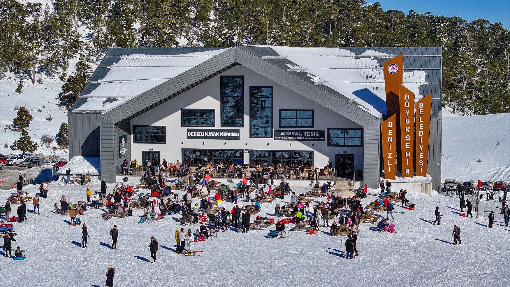 Aydın, Denizli, İzmir Bu Kayak Merkezine Gidiyor (2)