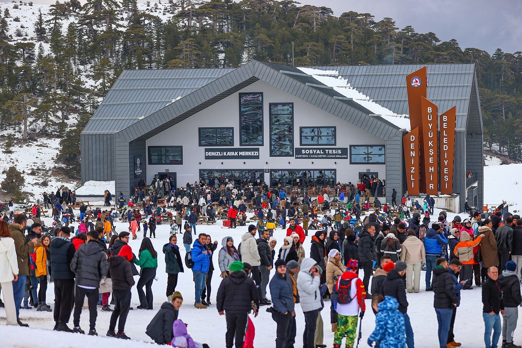 Aydın, Denizli, İzmir Bu Kayak Merkezine Gidiyor (5)