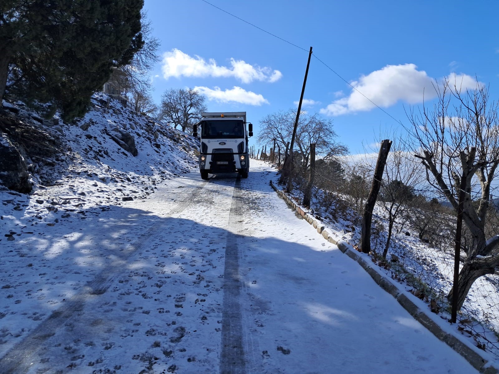 Aydın’a Kar Yağıyor (4)-1