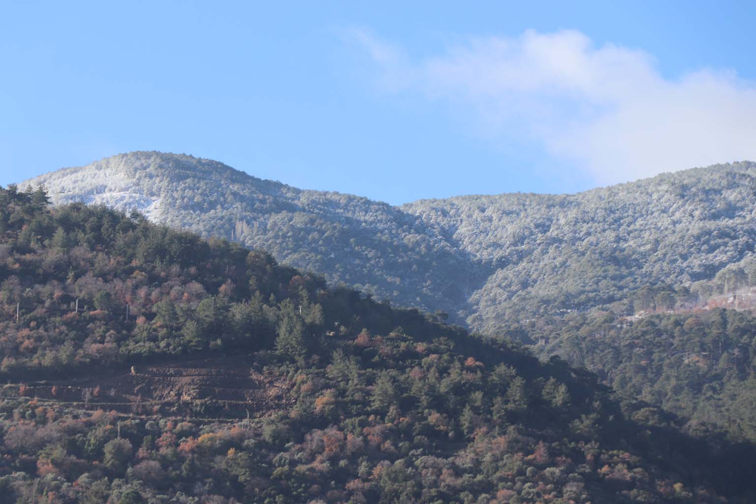 Aydın’da Kar Yağışı Başladı (4)-1